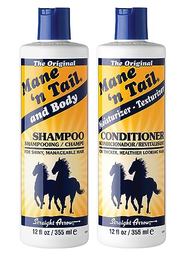 Mane 'n Tail Original Formula Shampoo & Conditioner Kit - Repair Damaged Hair, improve scalp health and keep hair tangle free [FOR ALL HAIR TYPES]