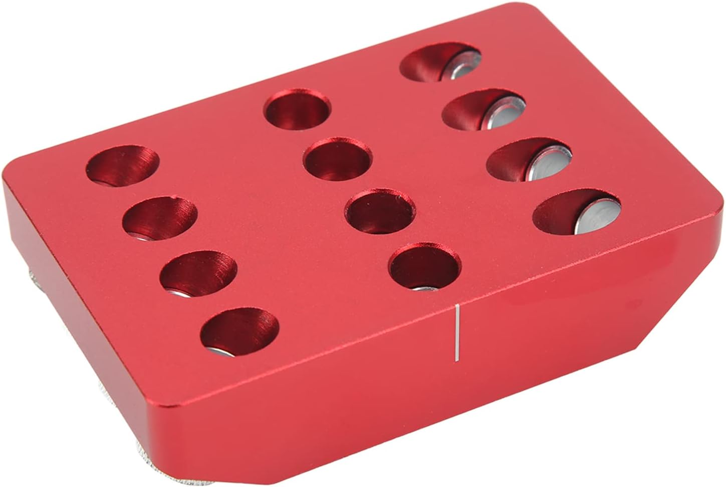 Drill Guide, 4 Sizes Pocket Hole Drill Guide Jig High Hardness Portable Simple Operation Hole Jig 30 45 90 Degree