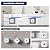YALICE Electric 2.5 Gallons Tank Water Heater with T&P Relief Valve, Under Sink Instant Hot Water Heaters, 1500W Electric Mini Tank Water Heater Compact Design for RV, Kitchen, Food Truck