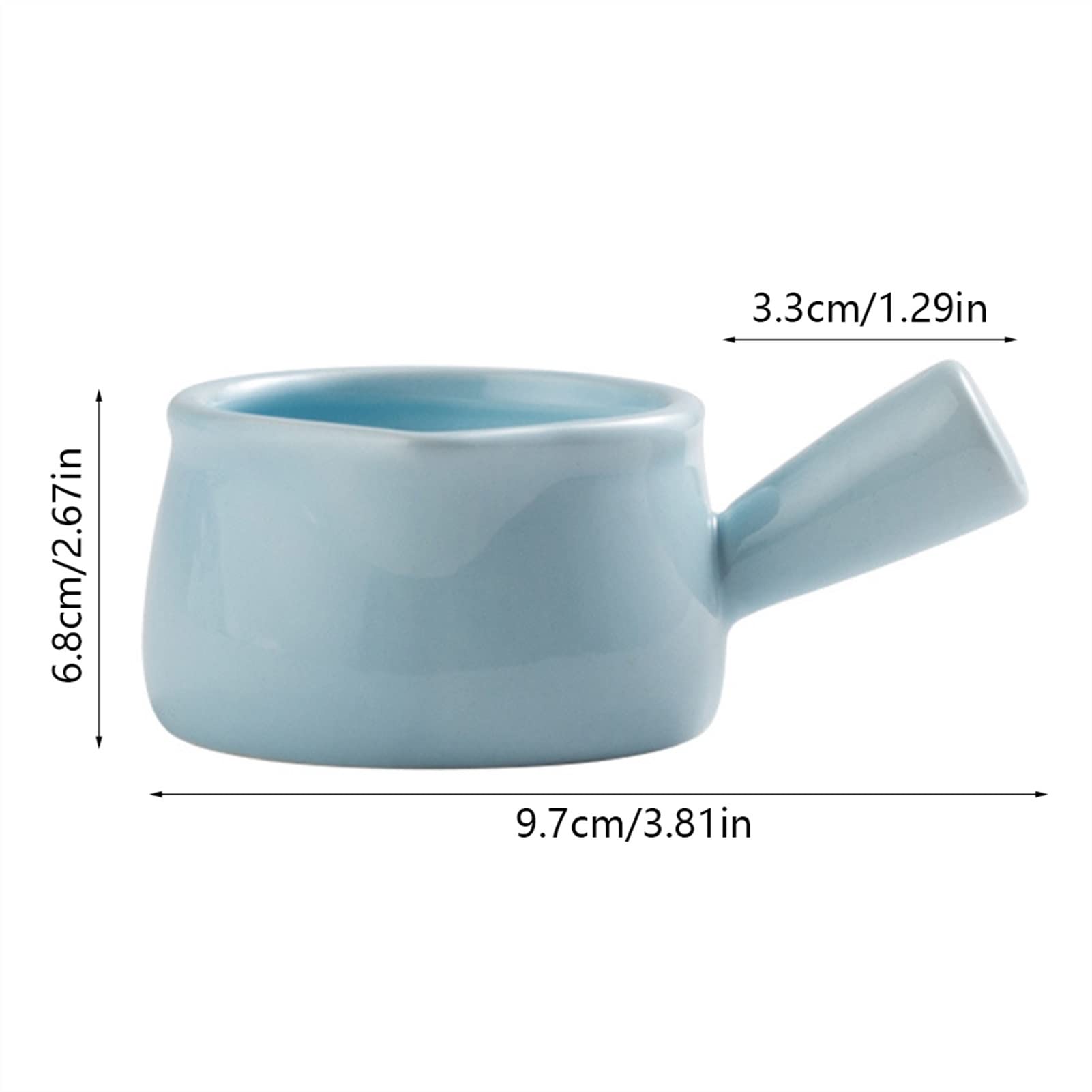 Milchkännchen, Soßenschüssel, Wasserbecher, Kaffeesahnekännchen, Zucker, Saucenschale, Gewürzschale, Essig mit Griff, Küchengeschirr