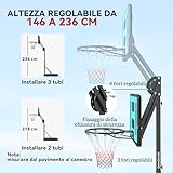 Zoom IMG-2 sportnow canestro da basket esterno Zoom IMG-2 sportnow canestro da basket esterno