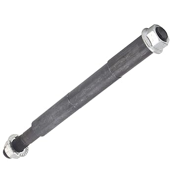 160x10mm Rear Axle Wheel Bearings Steel Bike Hub Axle Kit for 8in Electric Scooter Modification Accessories