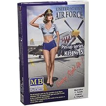 Masterbox 124 Scale Pin-up series, Kit No. 5 Patty Construction Set Grey by Masterbox