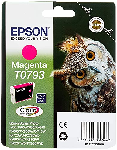 Preisvergleich Produktbild Epson T0793 Tintenpatrone Eule, Singlepack magenta