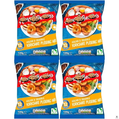 Yorkshire Pudding Mix Bundle With Aunt Bessies Homebake Yorkshire Pudding Mix 120g (4 Pack)