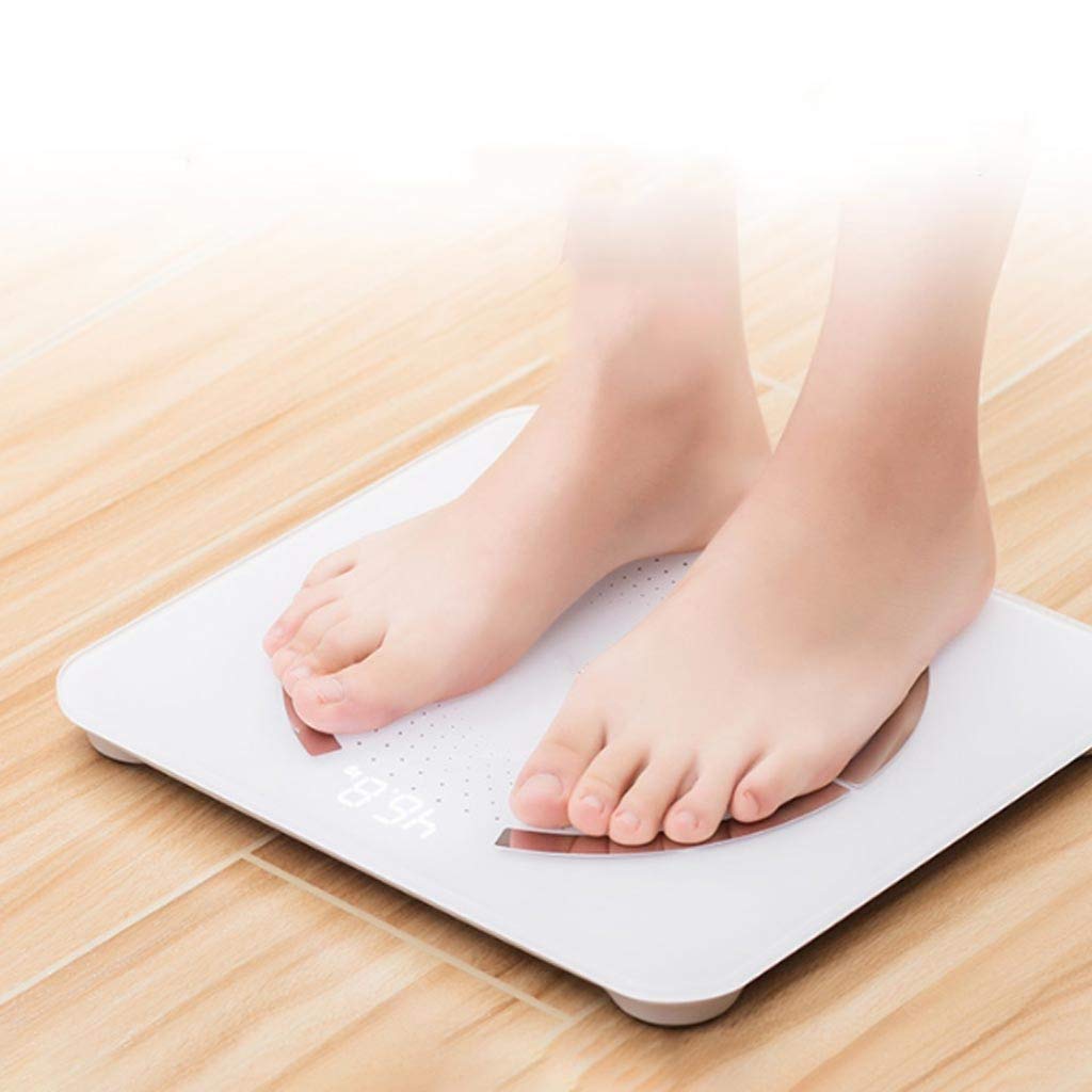 YYDS Báscula de pesaje con Bluetooth para grasa corporal, básculas de baño de peso digital con Smart para básculas de Bathrooacm