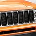 CheroCar for Renegade Grill Inserts,Front Grille Guard Cover Trim Fit for Jeep Renegade 2019-2025+