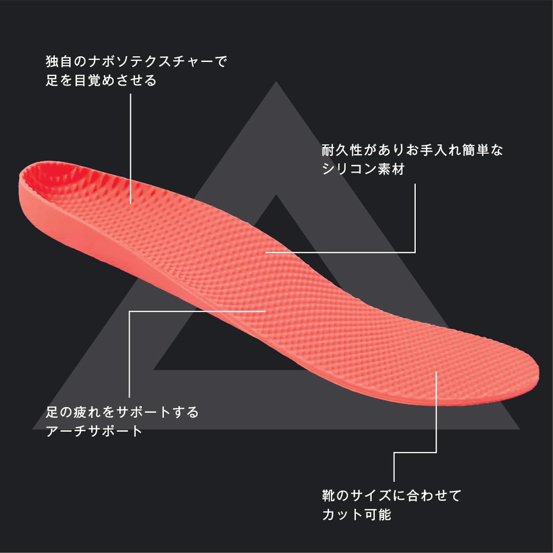 Amazon.co.jp: Naboso フォームインソール ナボソ アクティブなアーチ