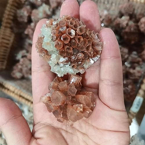 Aragonite rouge cluster stress pierre brute harmonie maison 1pc