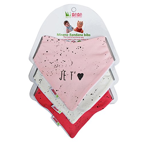 Minene - Set da 3 bavaglini bandana super