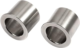 Benlari Stainless Steel Wheel Bearing Reducer 1" to 3/4" Axle Reducer Spacer Compatible for Harley Davidson Touring Softail Dyna Sportster Street Glide Road Glide Road King 1986-2022