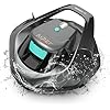 2026 Upgrade AIPER Seagull SE Cordless Robotic Pool Cleaner, Above Ground Pool Vacuum with LED Indicator, Lasts 100 Mins, Self-Parking, Ideal for Flat Pools up to 860 sq.ft, Charcoal & Green