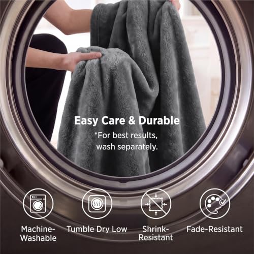 Bedsure Shed-Resistant Anti-Static Fleece Throws & Blankets (Various Sizes & Colors) - image 6