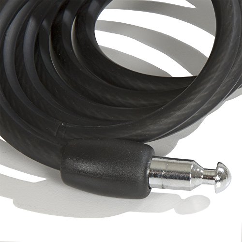 Wordlock Wlx Hex Matchkey Cable Bike Lock, Black, 12Mm/6-Feet #TOP5