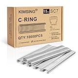 China-top Silver SC7 - Grapas de acero inoxidable 304 (calibre 15, 3/4''), diseño de corona 304SS, color plateado