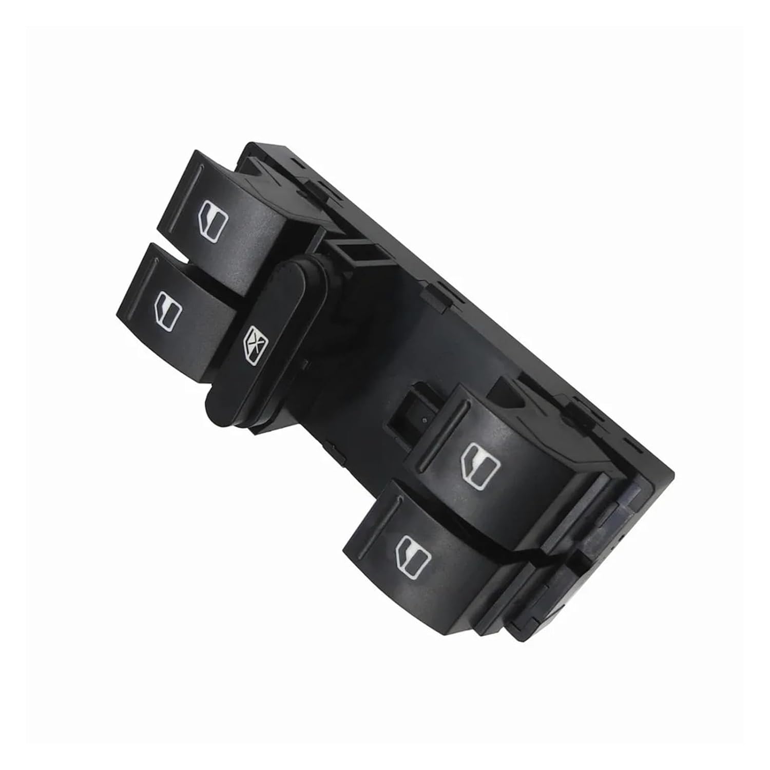 Car Electric Power Master Window Switch Button Fit for 1K4959857B/5ND959857(with Chrome)