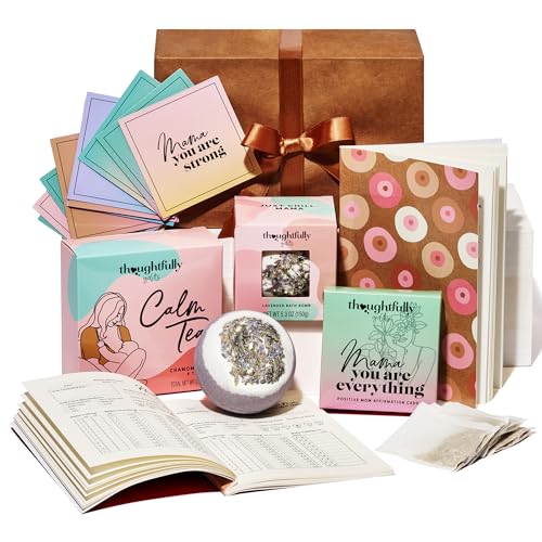 Thoughtfully Gifts, New Mom Gift Set, Includes Lavender Bath Bomb,
