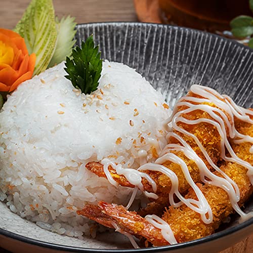Yuho Shirataki Konjac Rice, 8 Pack Inside, Vegan, Low Calorie Food, Gluten Free, Fat Free, Keto Friendly, Low Carbs, Holiday Gifts, Healthy Diet 53.61 Oz (1520 G) #TOP6