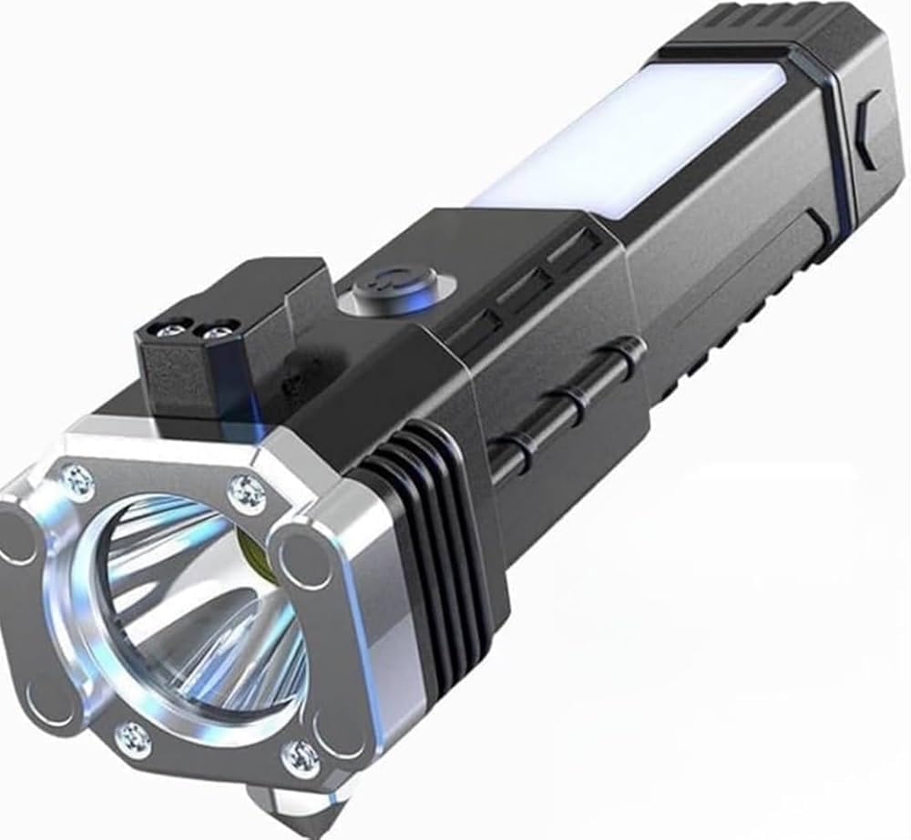 NIYOREZ LED 3W Torch Light Rechargeable Torch Flashlight Portable LED Flashlight Multifunctional Work Light Outdoor Camping Hiking Travelling Torch Lights-image-31