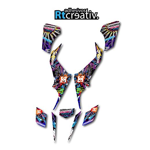 ENVIO 24H Adhesivos plastificados SUZUKI LTZ 400 Block monster quad vinilos pegatinas graficos