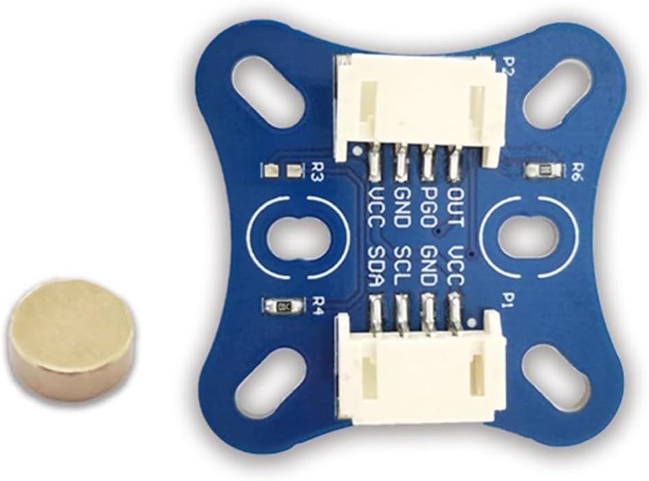 Amazon.com: Bloepum AS5600 Magnetic Encoder Module Magnetic Induction ...