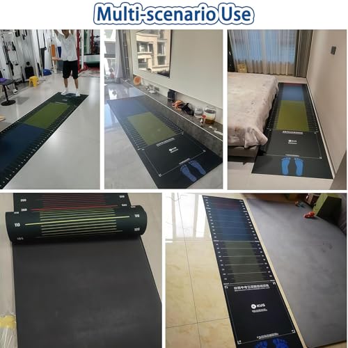 Alfombra de entrenamiento para saltos sin resbalar con base protectora 7