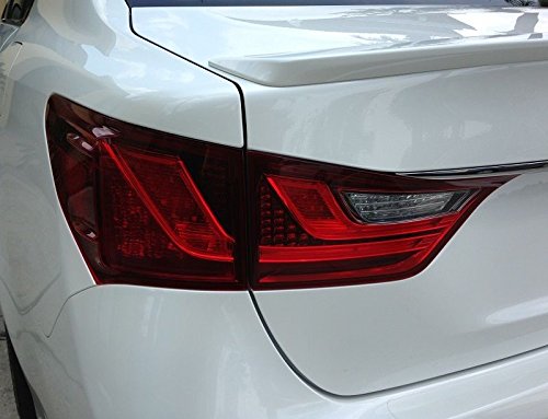 Precut Vinyl Tint Cover for 2013-2015 Lexus GS 350 450h Taillight Turn Signals (Red)