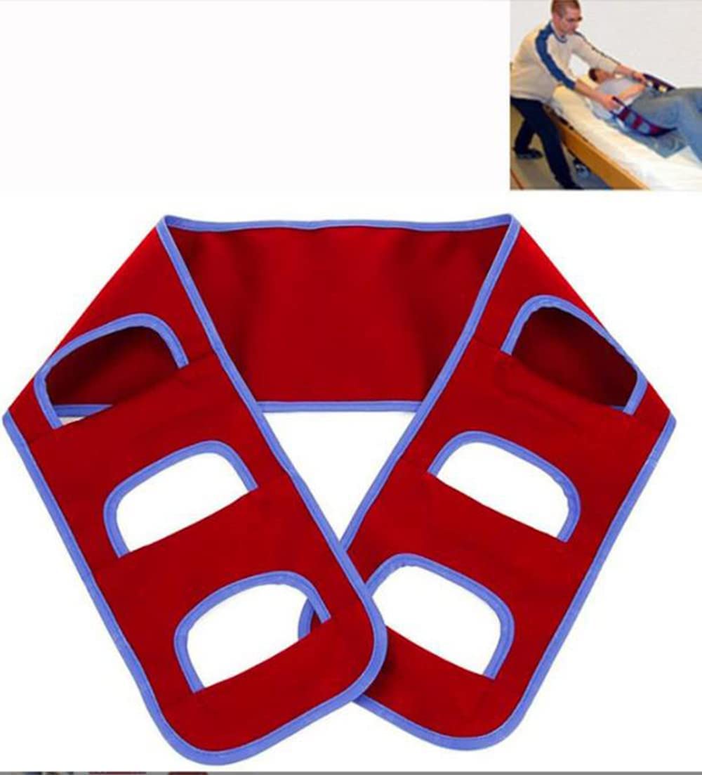 Ayuda de transferencia de pacientes con asas, alfombrilla deslizante para cama a silla de ruedas, ayuda de movilidad para ancianos, tabla de transferencia antideslizante para pacientes paralizados