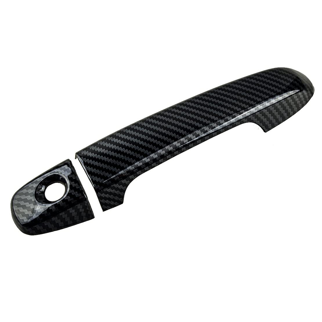 Per Subaru Impreza Hatchback 2008-2011 1 Set In Fibra Di Carbonio Stile ABS Car Side Door Handle Cover Cap Trim Maniglia Porta Anteriore Posteriore