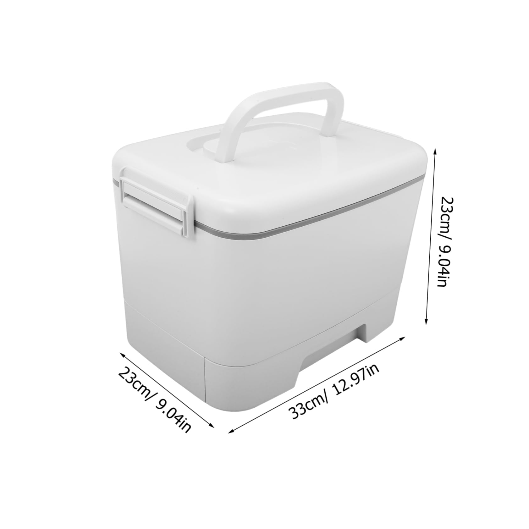 1 Caja Kit Portátil De Medicina De Emergencia Medicina Familiar Ir Recipientes Con Tapas Maletín De Viaje Contenedores De Plástico Largo Abdominales Botiquín Médico Viajar