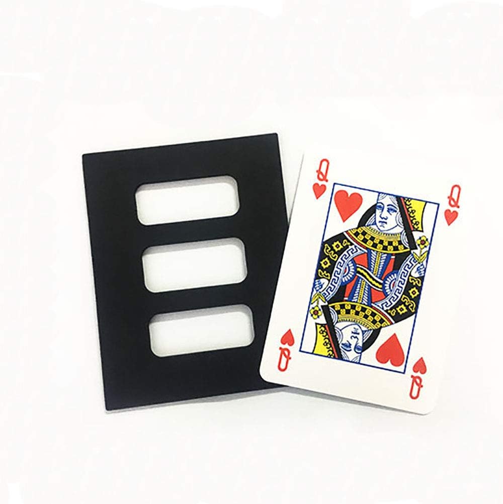 ZQION Jumbo Zig Zag Card Magic Tricks Magic Cards Gimmicks Cut Poker Restore Magic Cards Props Stage Illusion Magic Mentalism
