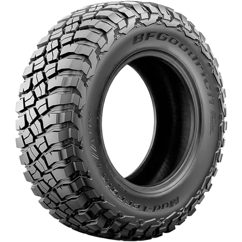 BFGoodrich Mud Terrain T/A KM3 Radial Car Tire for Light Trucks, SUVs, and Crossovers, LT255/75R17/C...