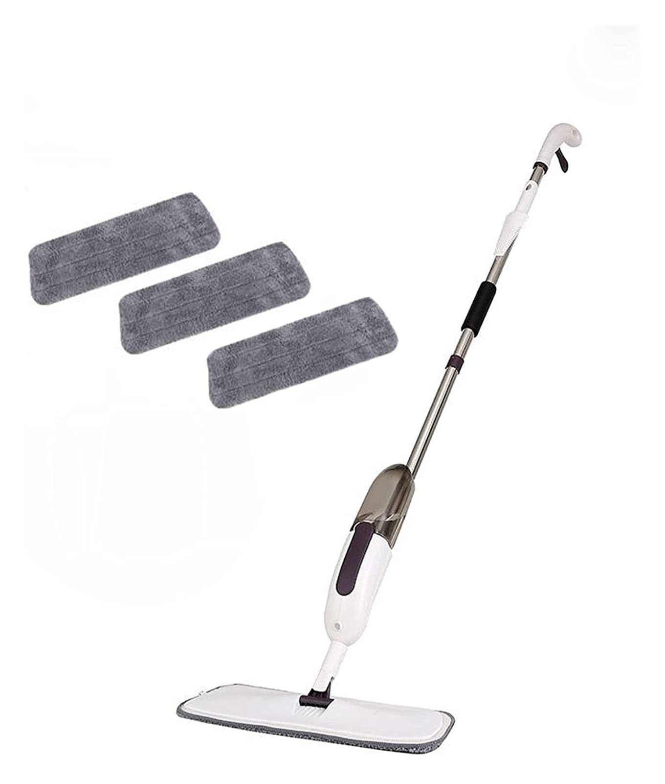 Mop do czyszczenia na mokro i na sucho Mop ze spryskiwaczem do czyszczenia podłóg, Mop do podłóg z butelką ze spryskiwaczem wielokrotnego użytku i zmywalnymi wkładkami z mikrofibry, do kuchni domowej