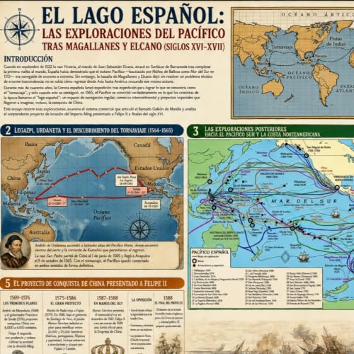 EL OC&Eacute;ANO PAC&Iacute;FICO, EL LAGO ESPA&Ntilde;OL: LAS EXPLORACIONES ESPA&Ntilde;OLES EN LOS SIGLOS XVI Y XVII.
