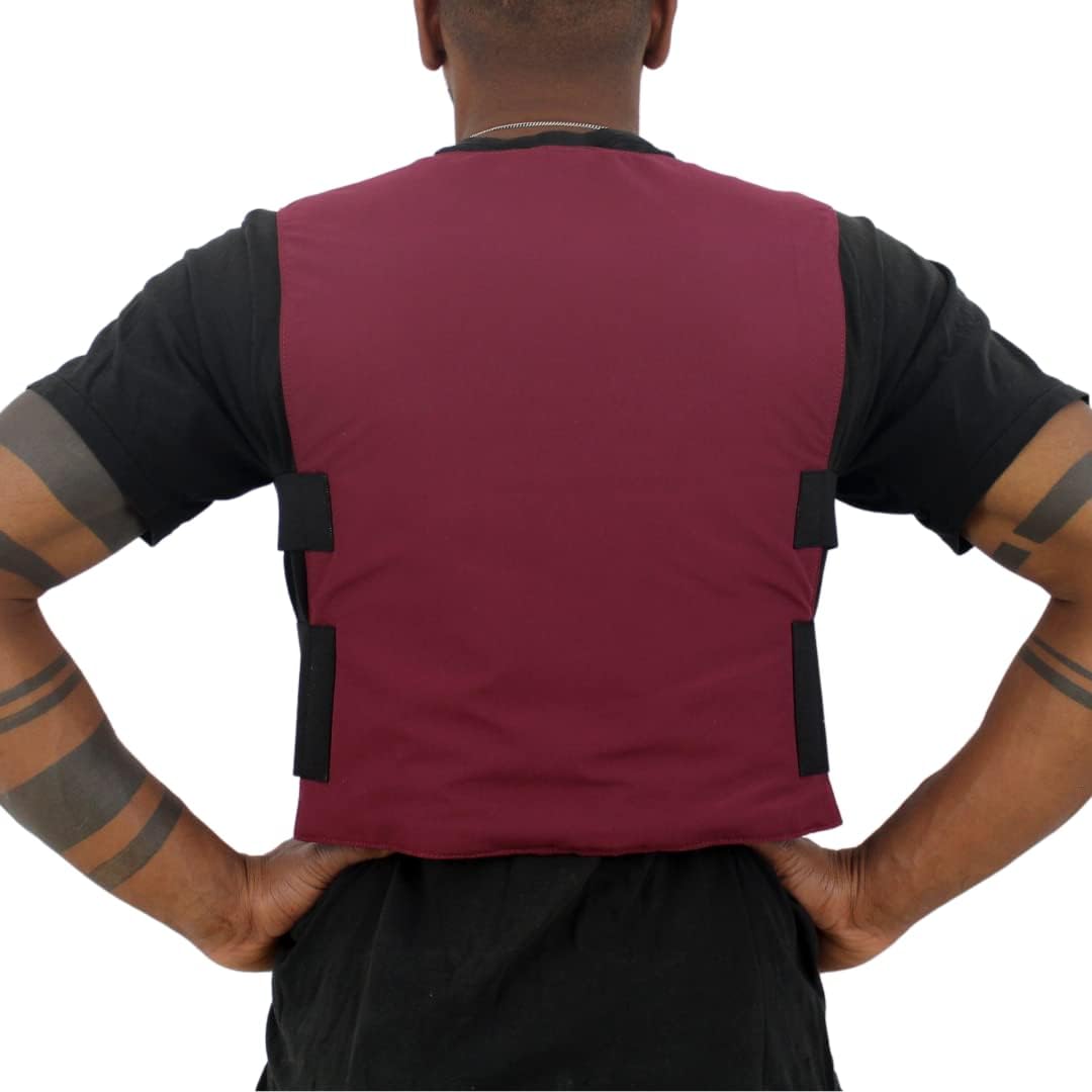 Glacier Tek Cool Vest Personal Cooling, 59 Degrees for 2.5 hours 8 Cool Packs, Recharge in 30 Minutes