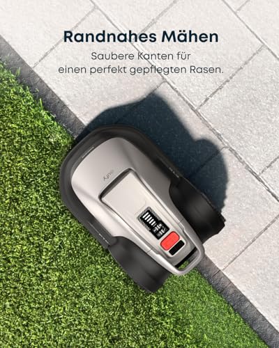 eufy eufy E15 Mähroboter ohne Begrenzungskabel, Keine Signalausfälle, Kein RTK, TrueVision Technologie, Smart-Navigation, Garten bis 800m², Präzisionsrandschnitt, Hindernisvermeidung, App-Steuerung - Verwendungsansicht 7 | Tages Deals