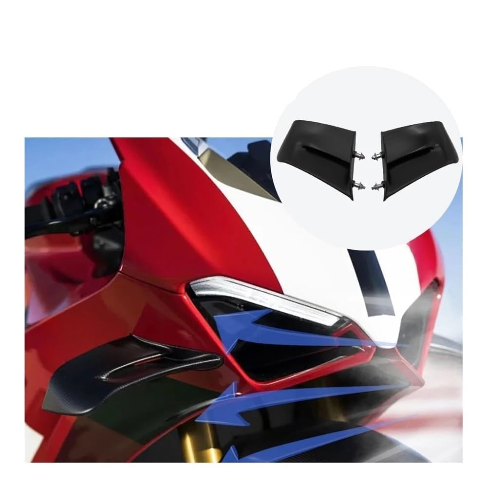 Verkleidungs Winglets Motorrad Für Für Panigale V4 V4S V4R 2022 2023 Motorrad Winglets Zubehör Seitenteile Feste Flügel Verkleidung Kit Seite Verkleidungen