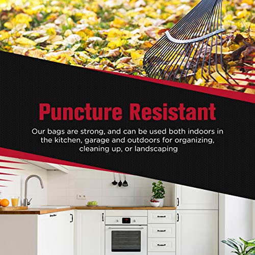 65 Gallon Clear Trash Bags , (50 Bags W/Ties) Clear Recycling Plastic Garbage Bags. 60 Gallon, 64 Gallon, 65 Gallon Trash Bags #TOP5
