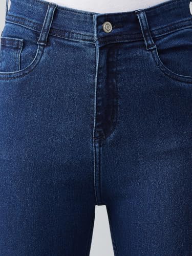 Image of Dolce Crudo Distressed High Rise Skinny Jeans for Women