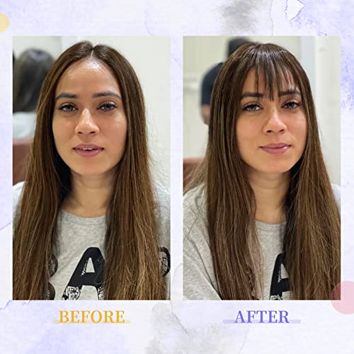 Clipe em franja para mulheres extensões de cabelo 100% humano franja de franja (franja francesa, mar