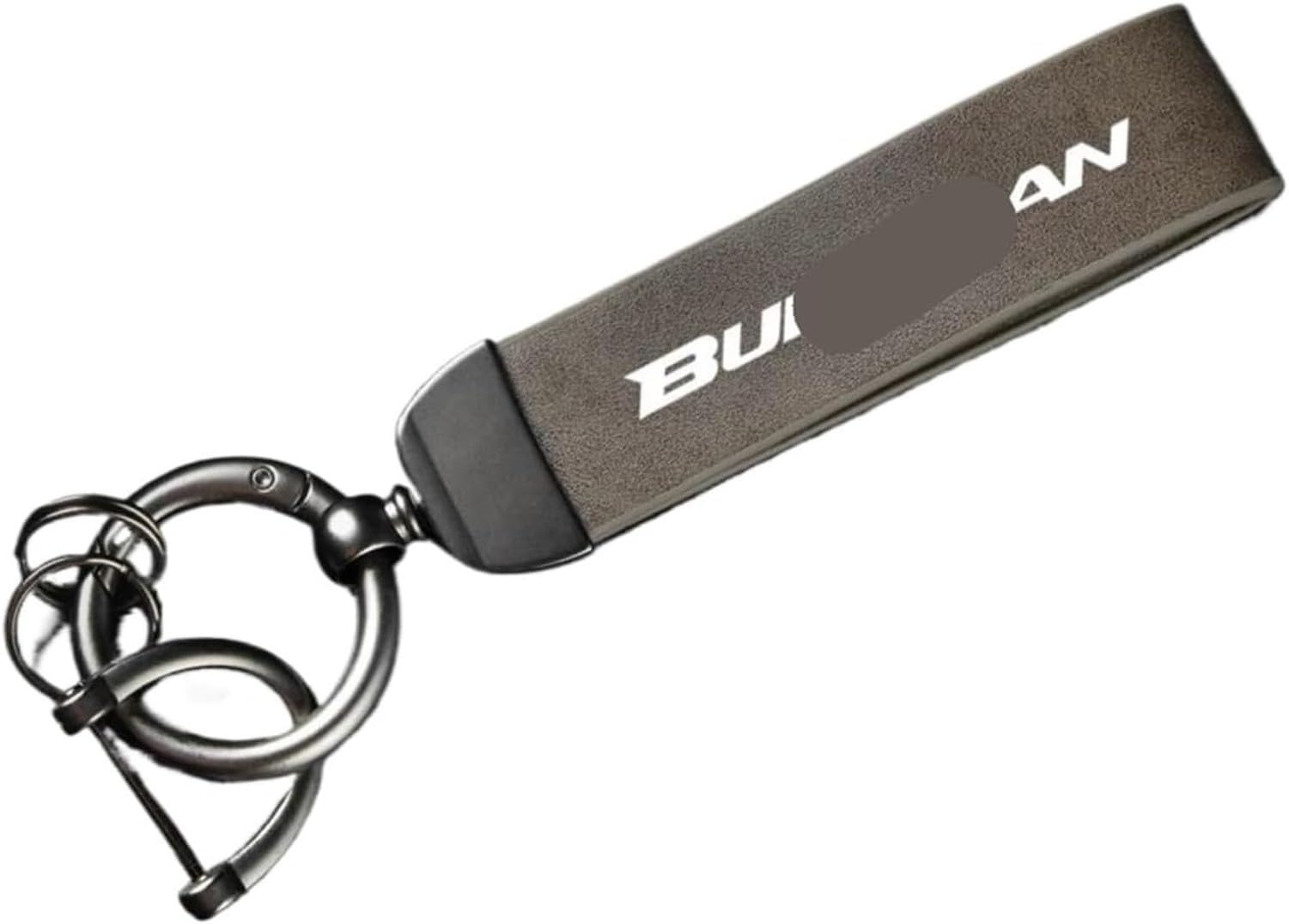 HURUMA For Suzuki Burgman AN125 AN200 AN250 AN400 AN650 Scooter Leather Motorcycle Keychain Keyring Case Holder Accessories, D