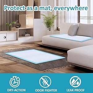 Ownpets Dog Training Extra Large Pad 35 X 32 Leakproof 6layer Pet Potty Training Pads Pee Pads with Quickdry Surface for Pets Puppies Adult Sick  Aging Dogs 20 Counts  Cucciolini Doodles Ownpets dog training extra large pad 35 x 32 leak proof 6 layer pet potty training pads pee pads with quick dry surface for pets puppies adult sick  aging dogs 20 counts   cucciolini doodles