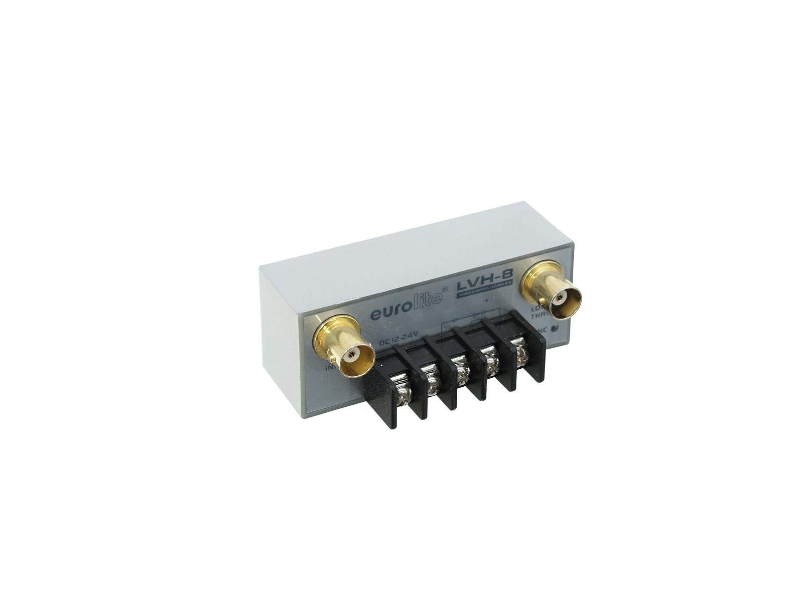 Eurolite LVH-8 Videogesteuertes Relais | Erkennung von Videosignalen | NTSC- und PAL-kompatibel
