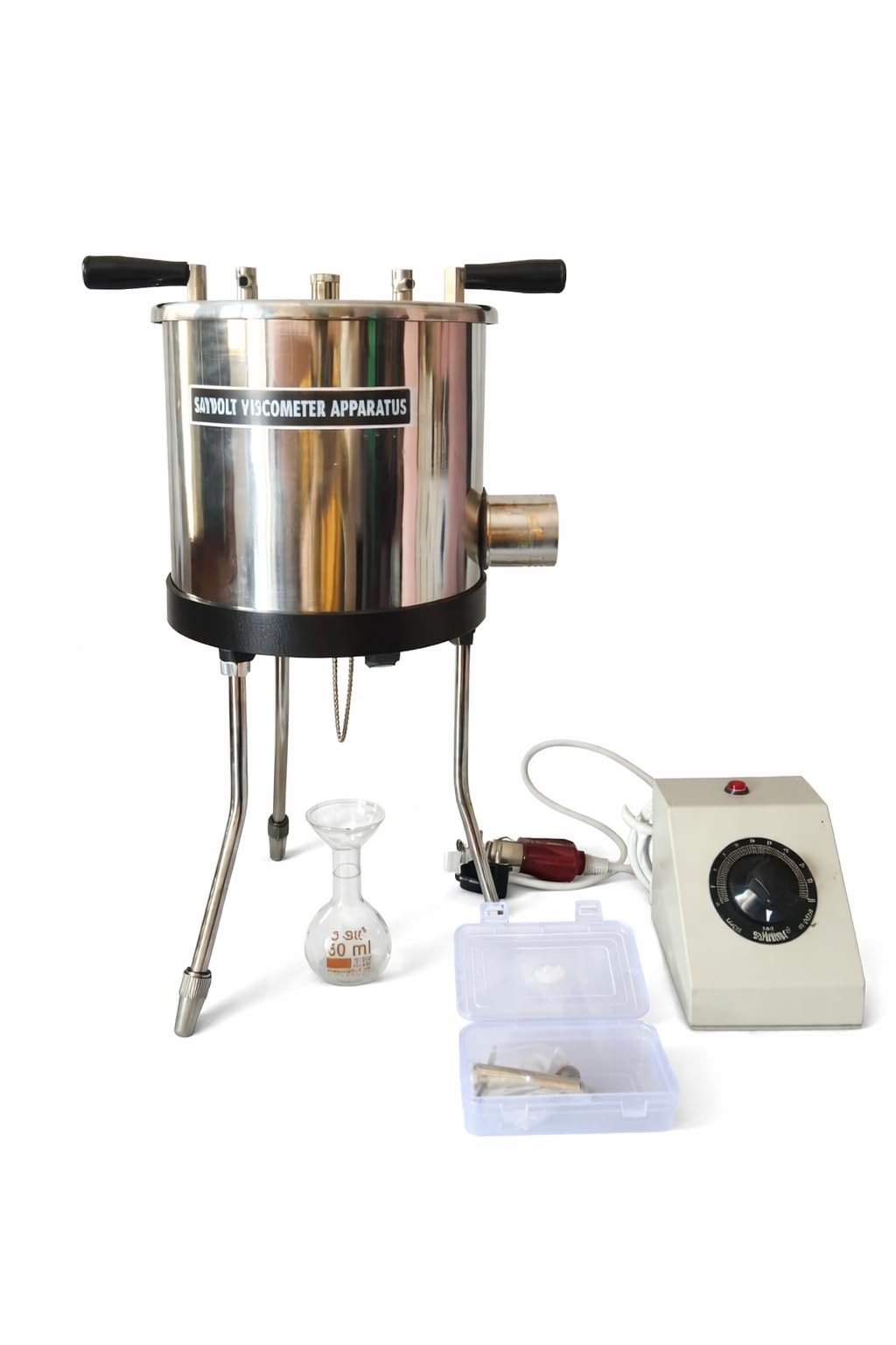 Saybolt Viscometer with Temperature Controller | Viscosity Testing Instrument for Petroleum Oils Lubricants & Industrial Fluids |-image-2