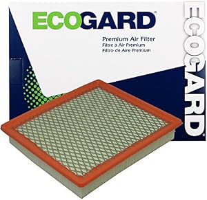 ECOGARD XA5672 Premium Engine Air Filter Fits Dodge Avenger 2.4L 2008-2014, Grand Caravan 3.3L 2008-2010, Grand Caravan 3.8L 2008-2010, Grand Caravan 4.0L 2008-2010, Avenger 2.7L 2008-2010