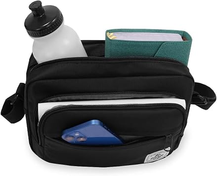Everest Shoulder Bag, Black, One Size