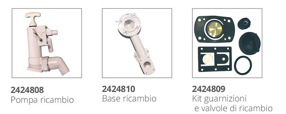 2424803 Toilet Support Spare Part One Size