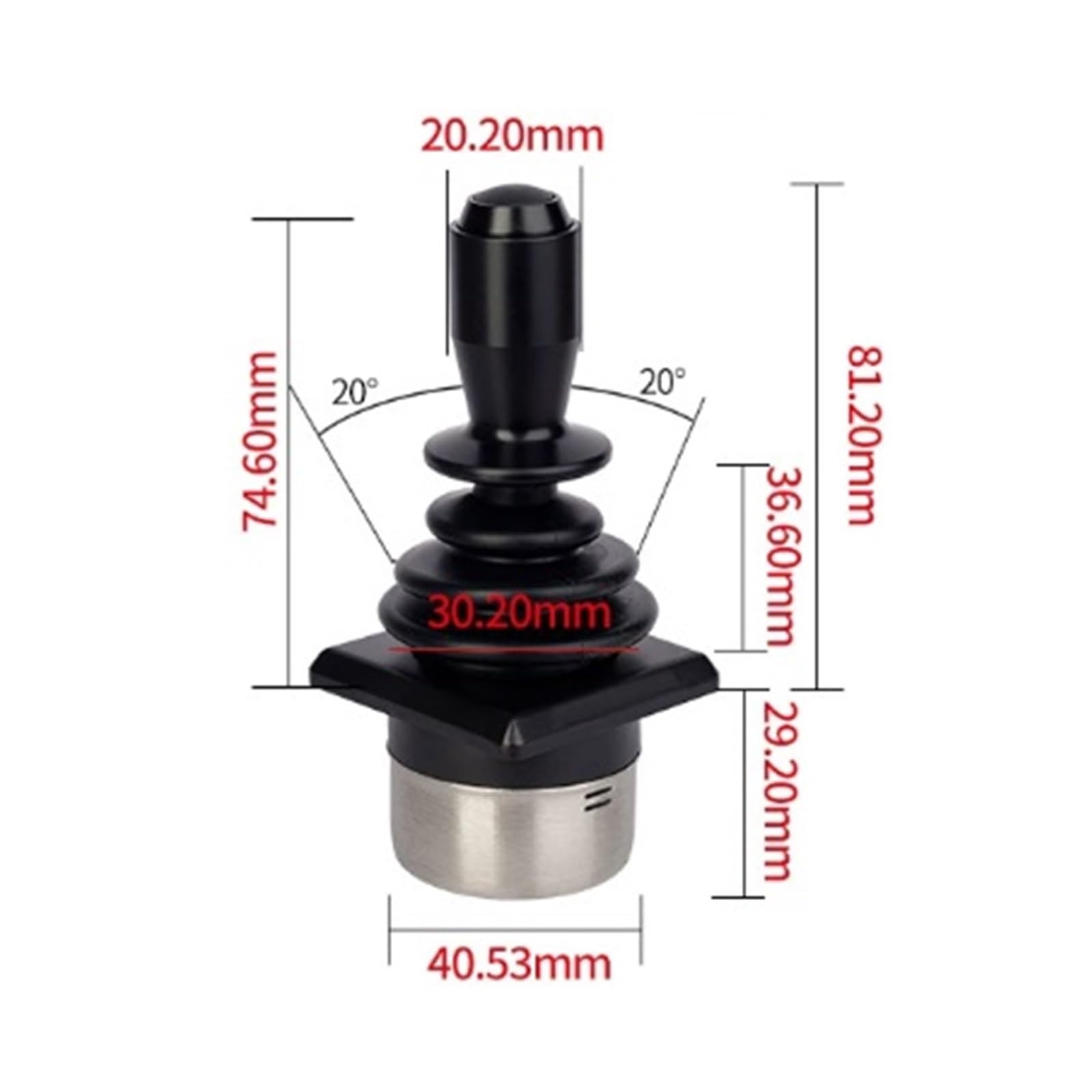 Joystick Joystick, Trzyosiowy Drążek Kontrolny Halla 35F, Ograniczenie Hałasu, Kontroler, Wahacz, Uchwyt dla domu(5V output CAN)