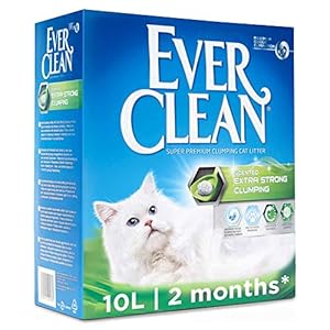 Ever Clean Extra Strong Clumping Cat Litter, 10 Litre, Scented