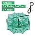 EATHEATY 3 Pack Minnow Fish Trap - Foldable Fishing Nets Cage for Crawfish, Crawdad, Pinfish, Perch, Catfish & Shrimp - Ideal for Lakes, Creeks & Bait Fishing
